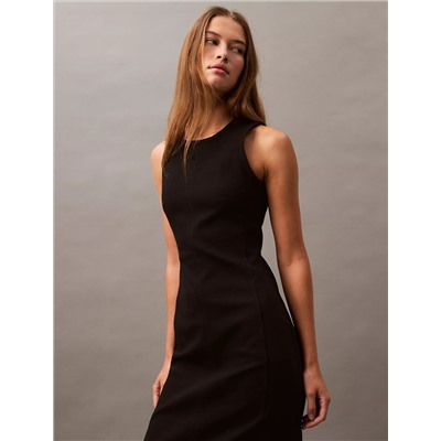 Sculpt Midi Denim Dress