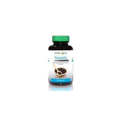 БАД "Черный кунжут-Сезамин" от Herbal one 60 капсул / Herbal one Sesamin 60 caps