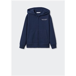 Sudadera cremallera -  Niño | MANGO OUTLET España
