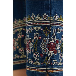Pantalón vaquero skinny exótico