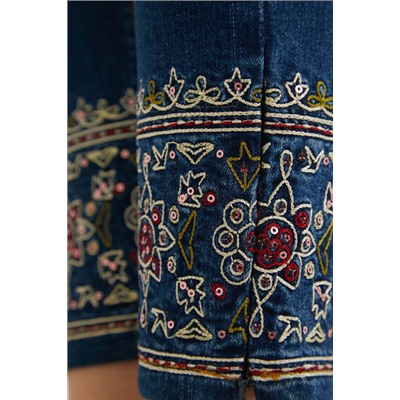 Pantalón vaquero skinny exótico