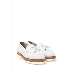 Kadın Beyaz Loafer