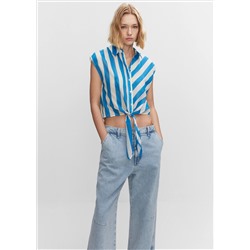 Camisa estampada lazo