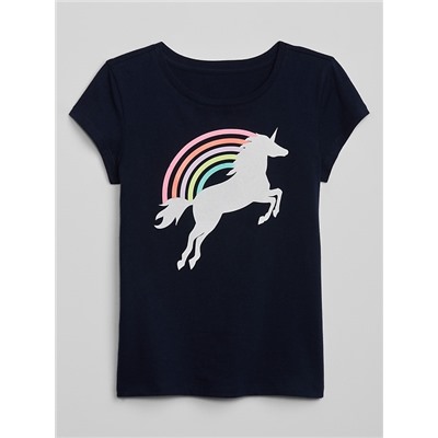 Kids Short Sleeve Graphic T-Shirt