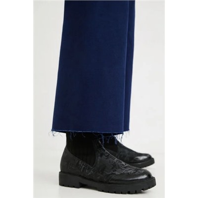 Vaquero culotte cropped