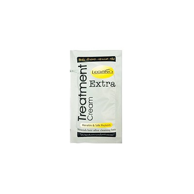 ЛЕЧЕБНЫЙ КРЕМ ДЛЯ ВОЛОС С КЕРАТИНОМ И ПРОТЕИНАМИ ШЕЛКА LEGANO 30 МЛ / TREATMENT CREAM EXTRA KERATIN AND SILK PROTEIN LEGANO 30 ML