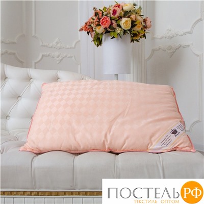 Подушка ( АА класс ) Элит, 50*70, 1,2 кг персик.