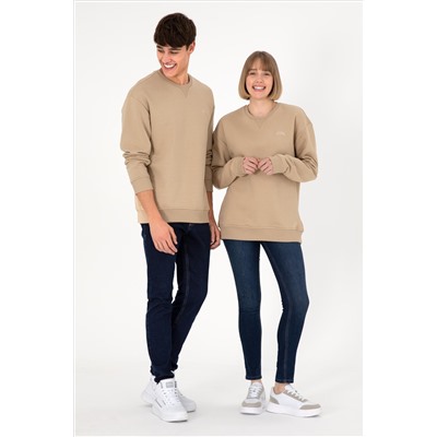 Erkek Kum Basic Sweatshirt