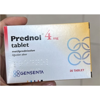 Преднол 4 мг турецкий Prednol таб. 4mg №20