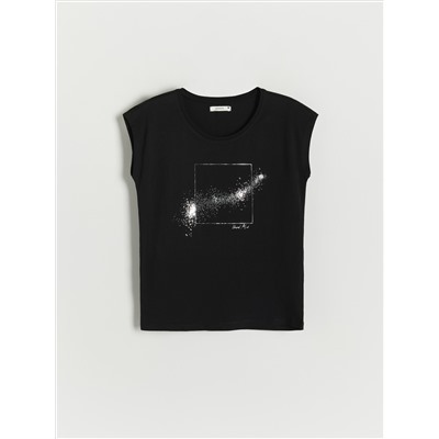 T-Shirt im Kimono-Stil