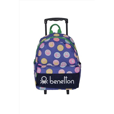 United Colors of Benetton Çekçekli Anaokulu Çantası 70724-t