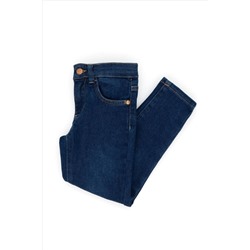 Kız Çocuk Koyu Mavi Jean Pantolon