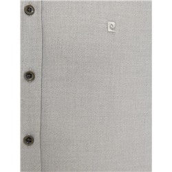 Gri Slim Fit Uzun Kollu Gömlek