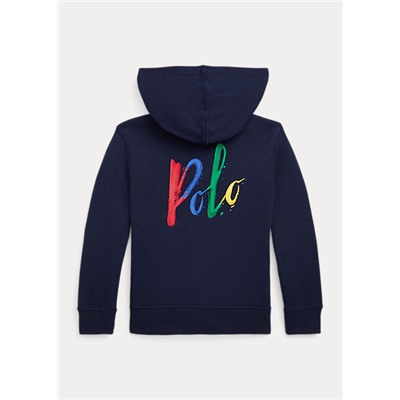 Boys 2-7  Logo Spa Terry Full-Zip Hoodie