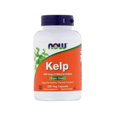 NOW Kelp 325 мкг 250 капсул