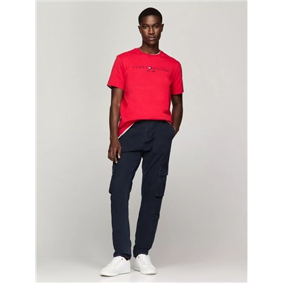 Embroidered Tommy Logo T-Shirt