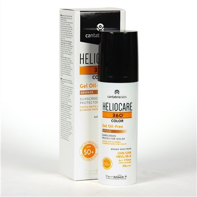Heliocare 360 Color Gel Oil-Free SPF 50+ Bronze 50 ml