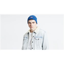 Levi’s® Logo Embroidered Slouchy Beanie