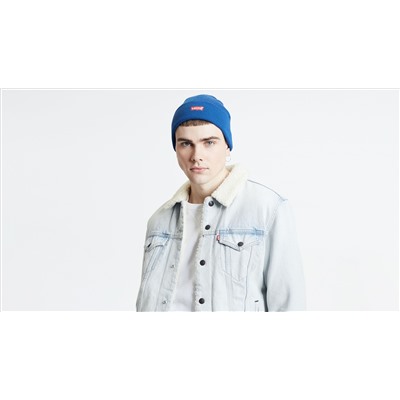 Levi’s® Logo Embroidered Slouchy Beanie