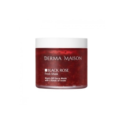 Black Rose Fresh Mask Тонизирующая маска с лепестками и экстрактами роз
