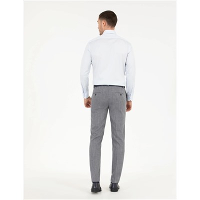 Lacivert Ex. Slim Fit Kumaş Pantolon