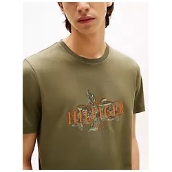 Tropical Floral Logo T-Shirt