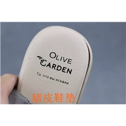 Повседневные сандалии на танкетке из натуральной кожи Olive Garde*n Экспорт в Россию