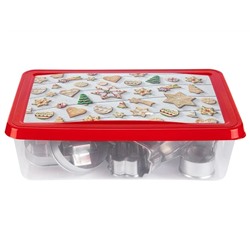 zenker Weihnachtsbäckerei Ausstecherbox, 19-teilig