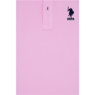 Erkek Çocuk Açık Pembe Polo Yaka Tişört