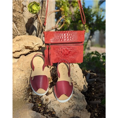 AB.Zapatos · 3202 · Granate+AB.Z · Pelle · 22-07 COCO (280) Granate АКЦИЯ