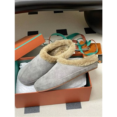 Меховые лоферы   Lor*o Pian*a  Унисекс модель