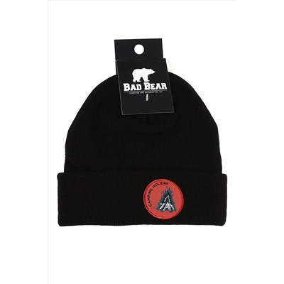 Bad Bear, STD Siyah Erkek Bere Bonfıre Beanıe Klasik