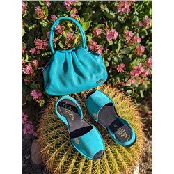 Ab.Zapatos • 3106-8 • acuario+PELLE LUX (690) acuario