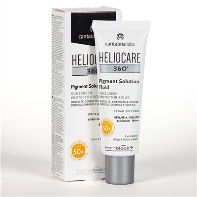 Heliocare 360 Pigment Solution Fluid SPF 50+ 50 ml PACK Neoretin Concentrate 10 ml de Regalo