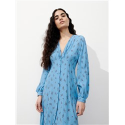 EcoVero™ Gemusterte Bluse