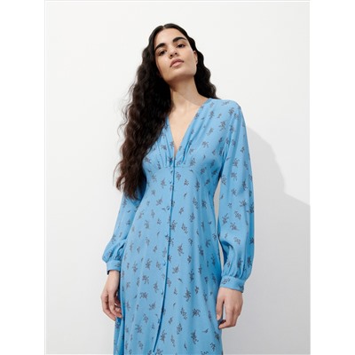 EcoVero™ Gemusterte Bluse