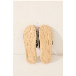 Sandalias tiras efecto rafia