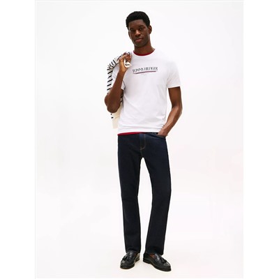 Tommy 1985 Stripe Logo T-Shirt