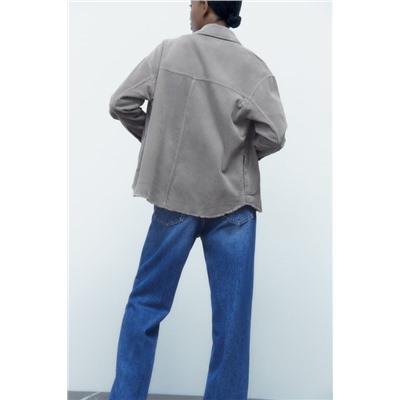 FRAYED CORDUROY JACKET
