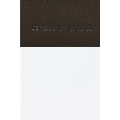 Cartera Badge Marrón