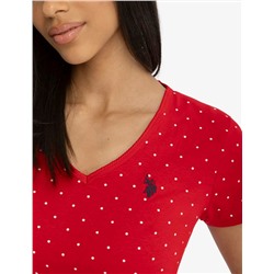 DOT V-NECK T-SHIRT