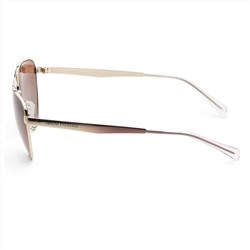 Armani Exchange Women's Gold Aviator Sunglasses