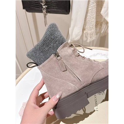 Женские ботинки лоферы  Brunell*o Cucinell*i