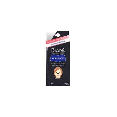 Очищающие полоски для носа от Biore 10 шт /Biore Pore Pack 10 pcs