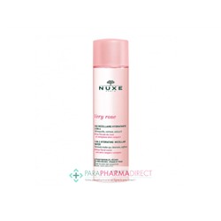 Nuxe Very Rose Eau Micellaire Hydratante 3-en-1 Peaux Sensibles à Très Sèches 200ml
