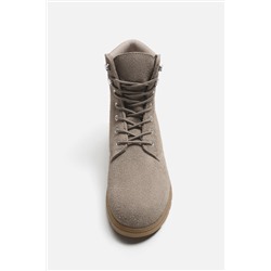 BOTA CORDONES PIEL