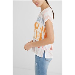 Camiseta manga corta tie-dye