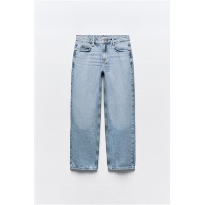 Z1975 MID-WAIST STRAIGHT CROPPED JEANS