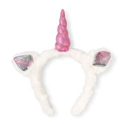 Toddler Girls Faux Fur Unicorn Headband