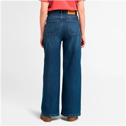 Timberland   Ships and sold by  Timberland   women's wide leg denim pant